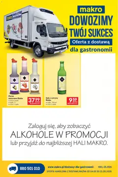 Pogląd gazetki "Makro gazetka - Dostawy dla gastronomii" ze sklepu Makro ważnej od 04.05.2026