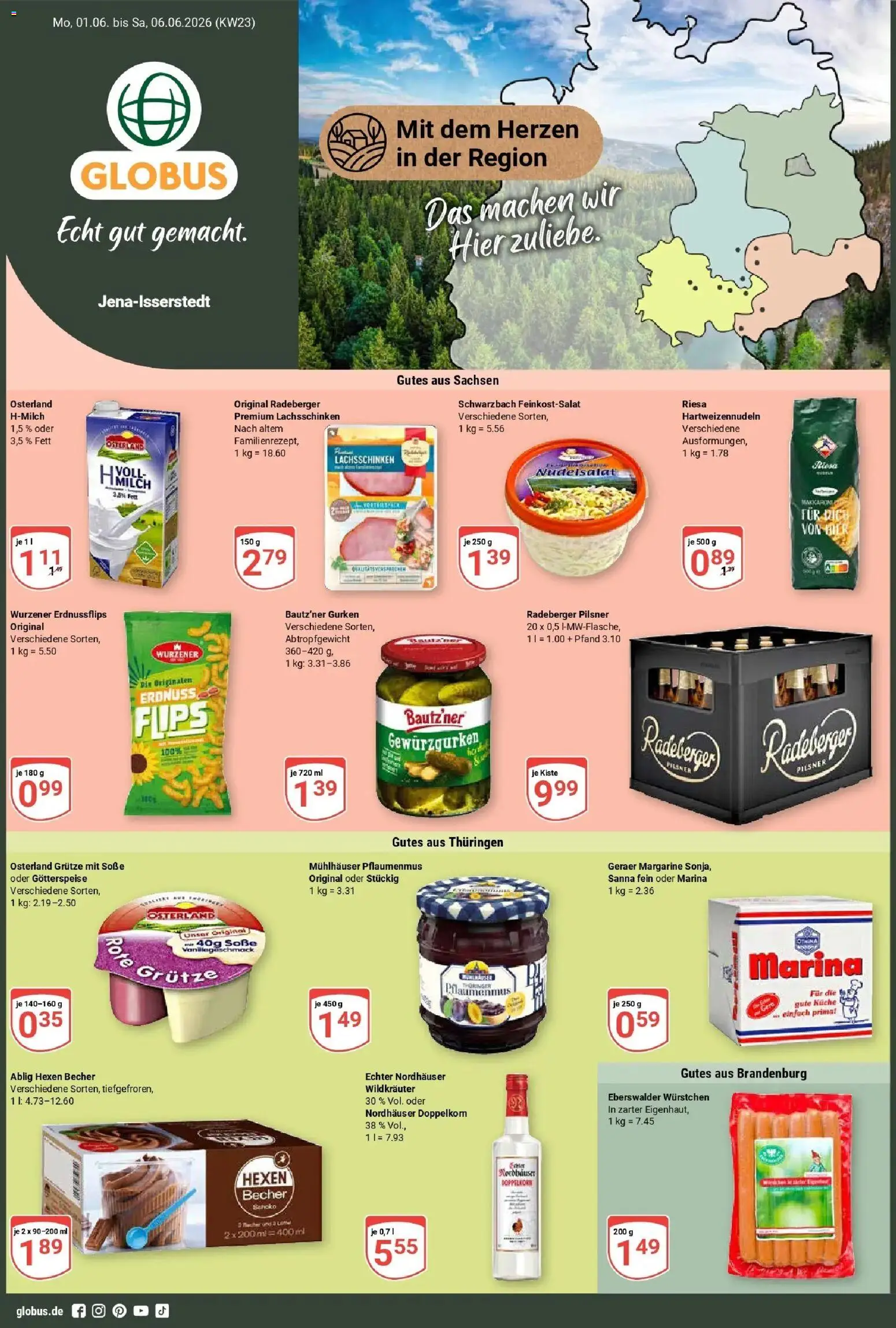 Vorschau von dem Prospekt des Geschäftes Globus, gültig ab dem 01.06.2026