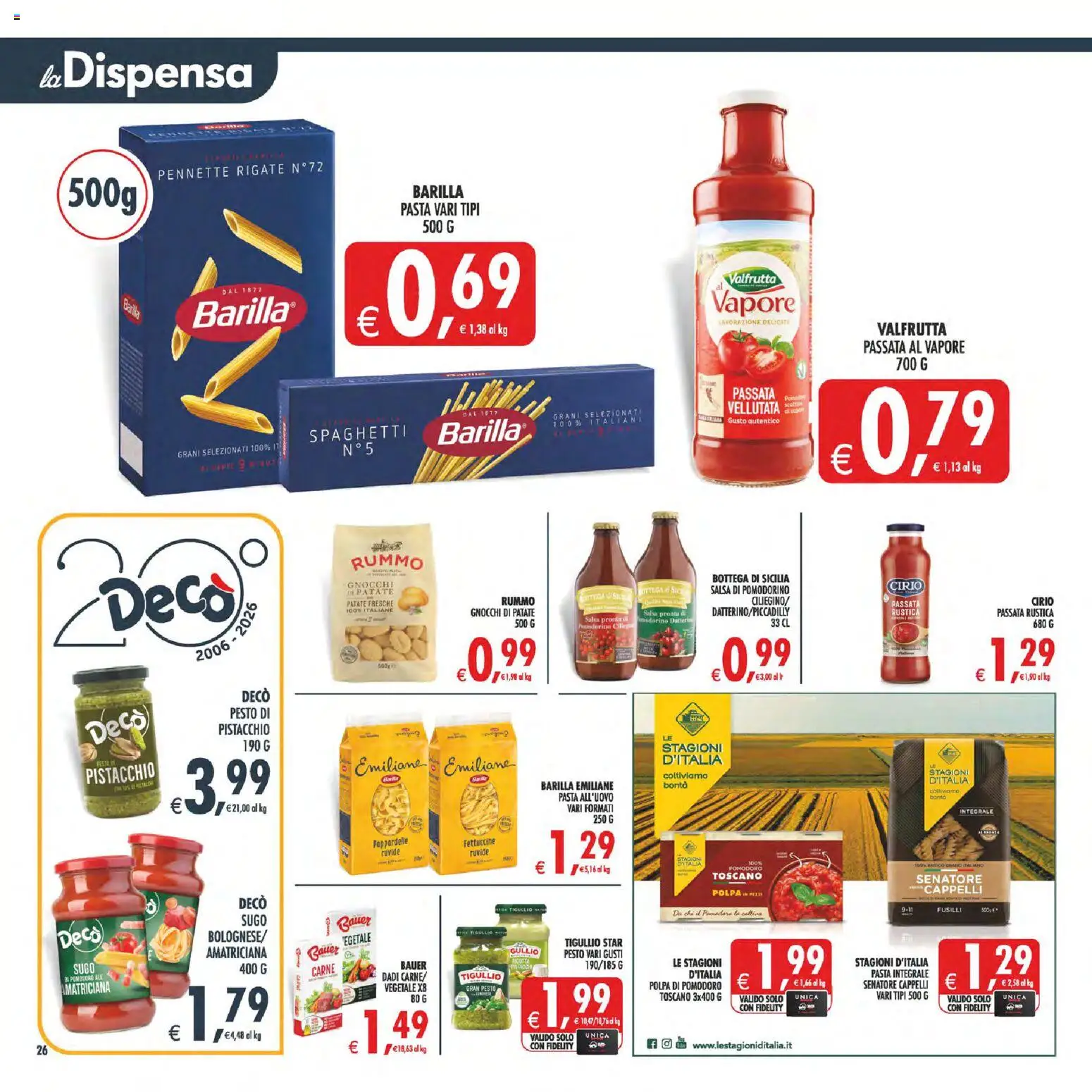 Anteprima dell'opuscolo Decò volantino dal negozio Decò valido da 23/10/2026