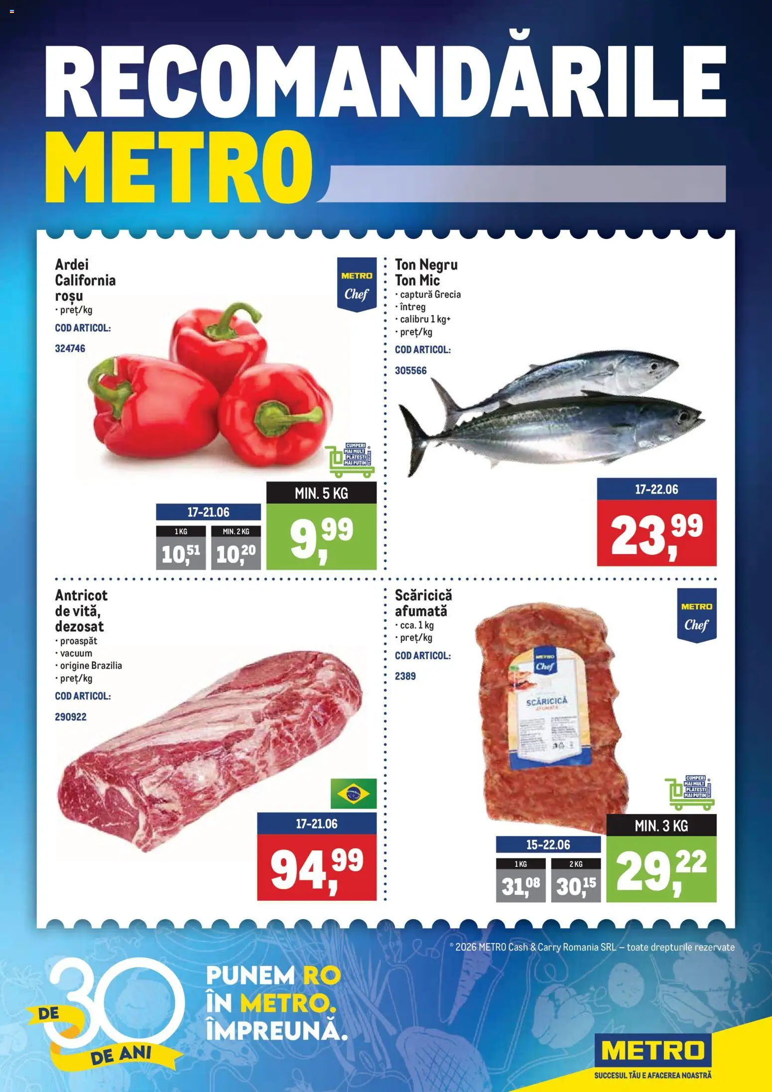 Previzualizarea de cataloage: Metro Metro Catalog valabil de la 15.06.2026
