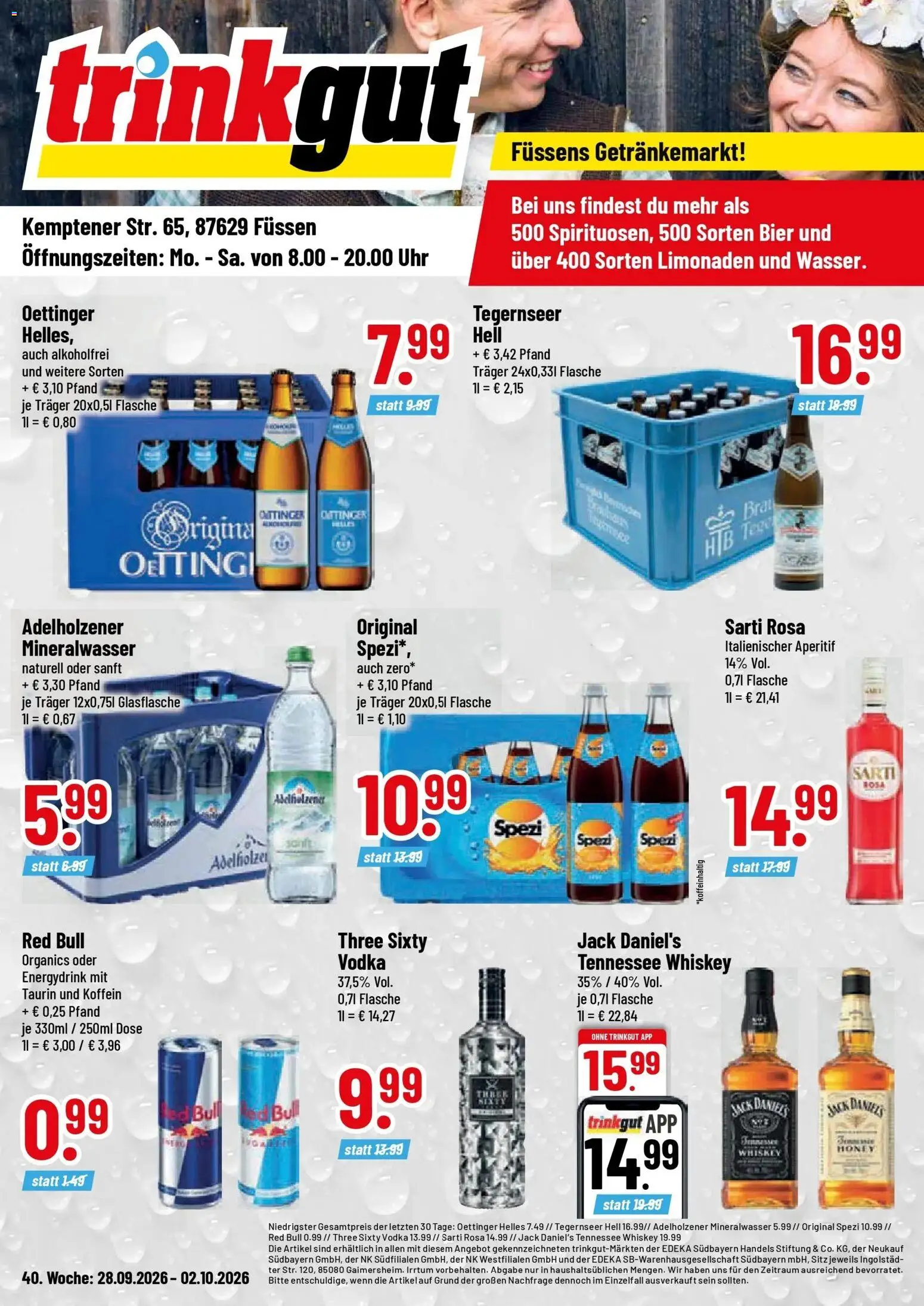 Vorschau von dem Prospekt des Geschäftes Trinkgut, gültig ab dem 28.09.2026