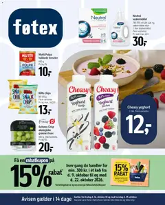 Eksempel på tilbudsavis Føtex -Tilbudsavis uge 43 fra butik Føtex gyldig fra 16/10/2026