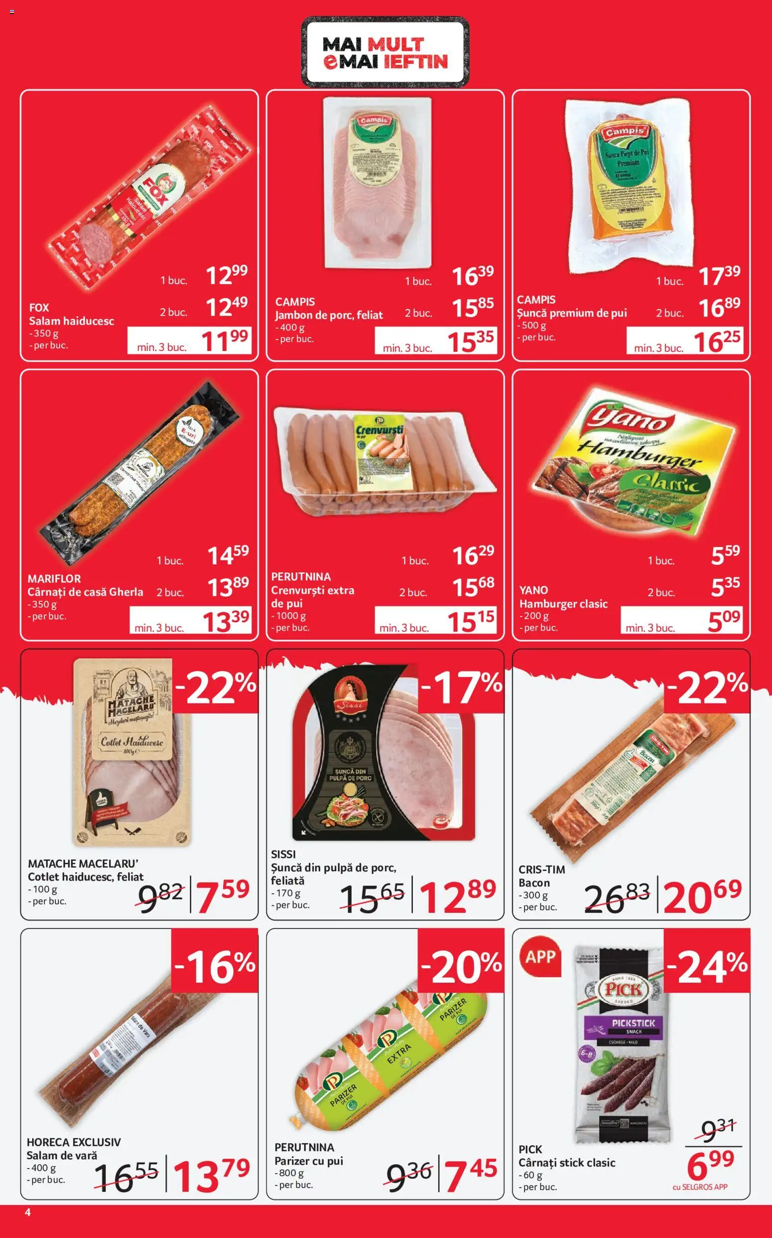 Previzualizarea de cataloage: Selgros Selgros Catalog Magazine Mici valabil de la 21.08.2026