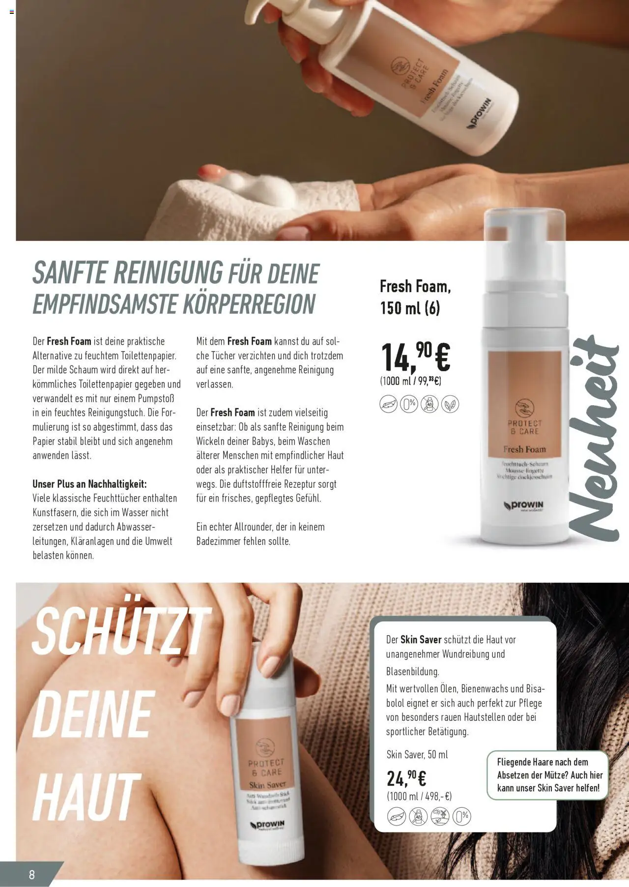 Vorschau von dem Prospekt des Geschäftes Prowin, gültig ab dem 01.10.2025 - Wasser, Toilettenpapier