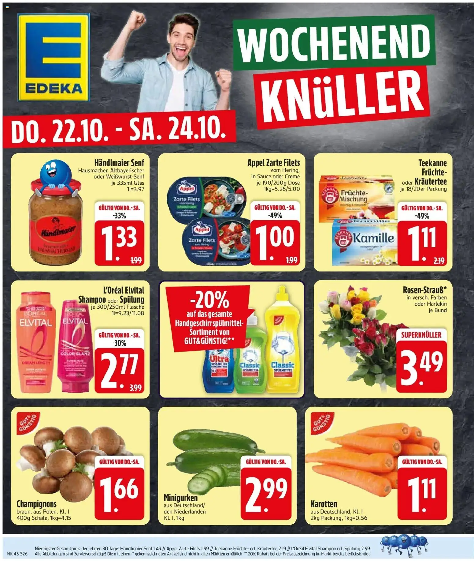 Vorschau von dem Prospekt des Geschäftes Edeka, gültig ab dem 19.10.2026