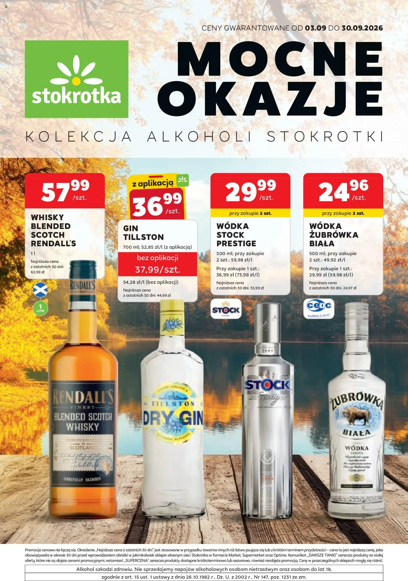 Pogląd gazetki "Stokrotka gazetka - Oferta alkoholowa" ze sklepu Stokrotka ważnej od 03.09.2026