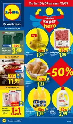 Prévisualisation de Folder week 37 du magasin Lidl formulaire valide 07/09/2026