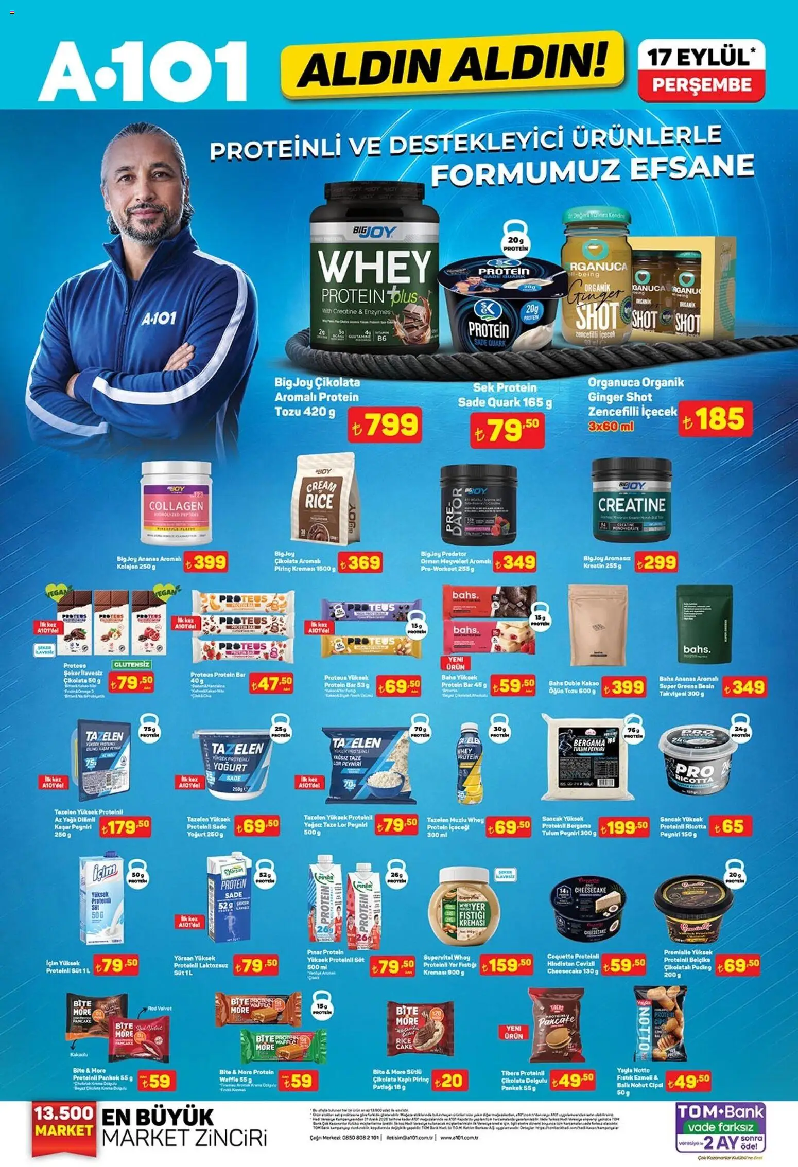 A101 A101 - Katalog Aldın Aldın 17.09.2026 - Broşürünün önizlemesi