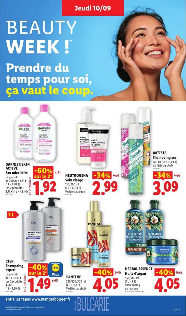 Nouveau catalogue Lidl à partir du 10/09