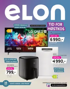Forhåndsvis Elon kundeavis fra butikk Elon gyldig fra 21/09/2026