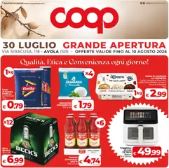 Anteprima dell'opuscolo COOP volantino Avola dal negozio COOP valido da 30/07/2026