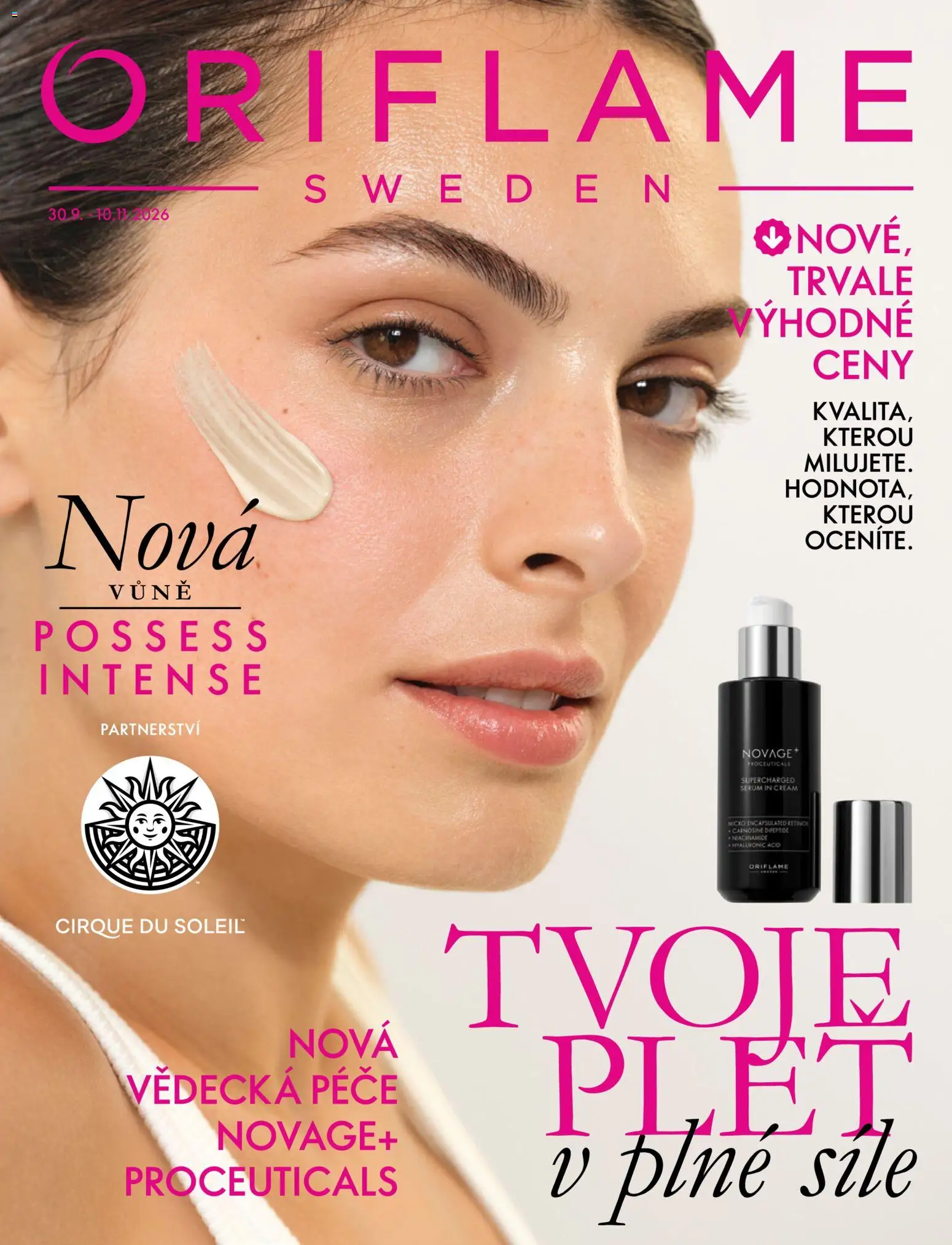 Náhled nabídky: Oriflame Oriflame katalog Novage+ Proceuticals platný od 30.09.2026
