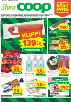 Förhandsgranska reklamblad Coop Forum erbjudanden från butik Coop Forum gäller från 24/08/2026