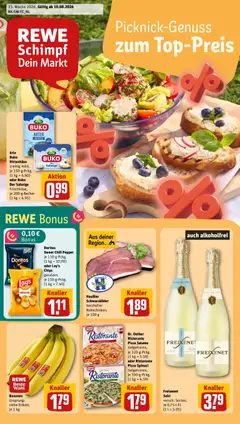 Vorschau von dem Prospekt des Geschäftes Rewe, gültig ab dem 10.08.2026
