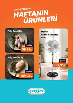 Çağrı Market Çağrı Market - Haftanın Ürünleri 08.07.2026 - Broşürünün önizlemesi