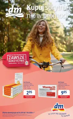 Pogląd gazetki "Prezent dla Ciebie w Drogeria dm" ze sklepu Oferty ważnej od 24.09.2026