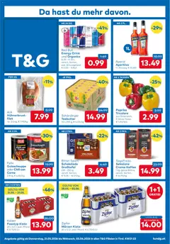 Vorschau der Angebote: T&G T&G Flugblatt gültig ab 21.05.2026