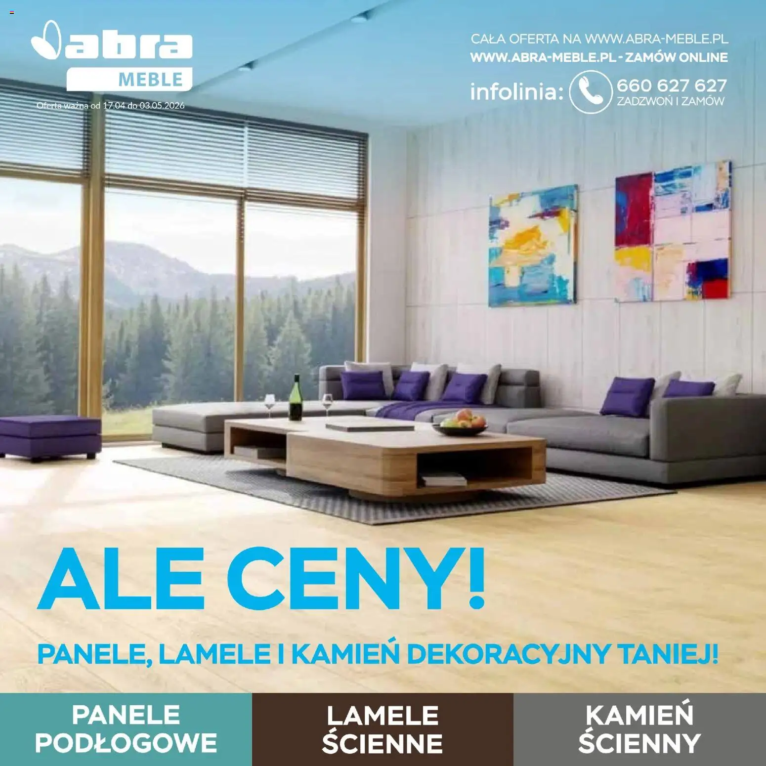 Pogląd gazetki "Abra meble gazetka" ze sklepu Abra meble ważnej od 17.04.2026
