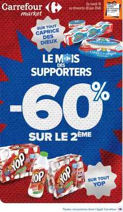Prévisualisation de Carrefour Market catalogue du magasin Carrefour Market formulaire valide 16/06/2026