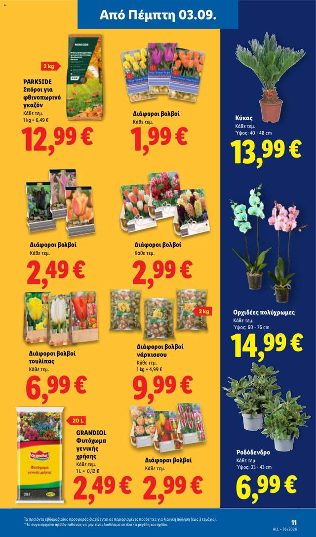 Νέο φυλλάδιο Lidl από τις 03/09