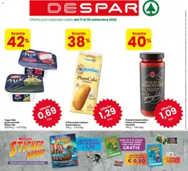 Anteprima dell'opuscolo Despar volantino Fogliano Redipuglia dal negozio Despar valido da 17/09/2026