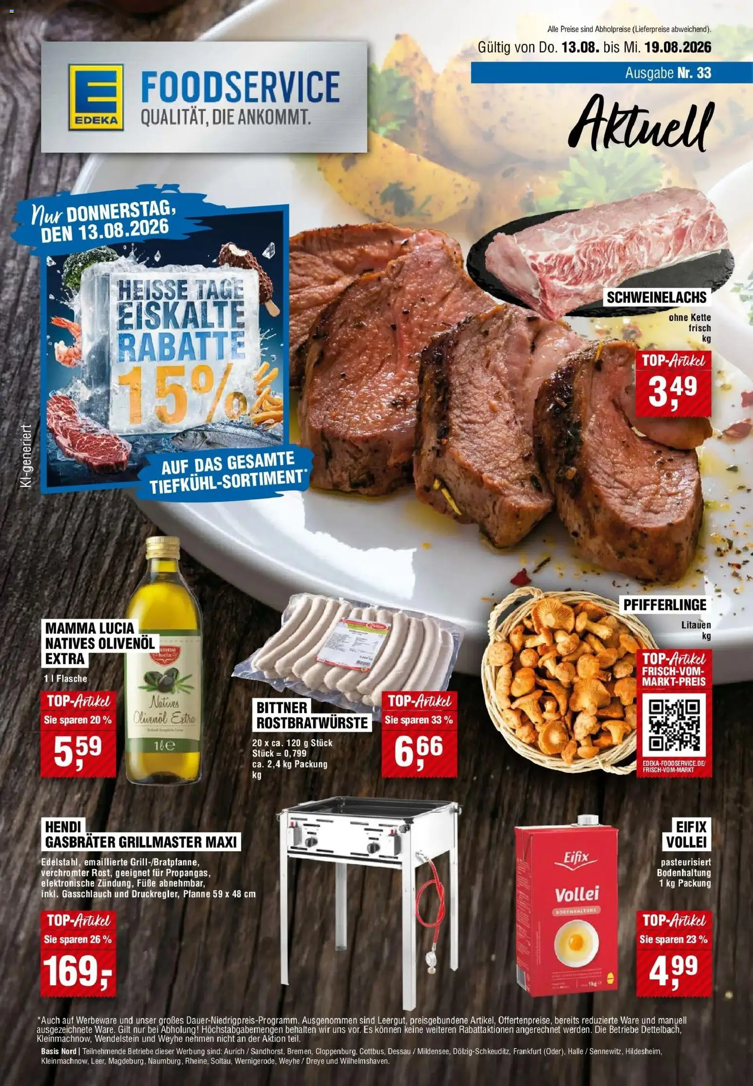 Vorschau von dem Prospekt des Geschäftes Edeka, gültig ab dem 13.08.2026