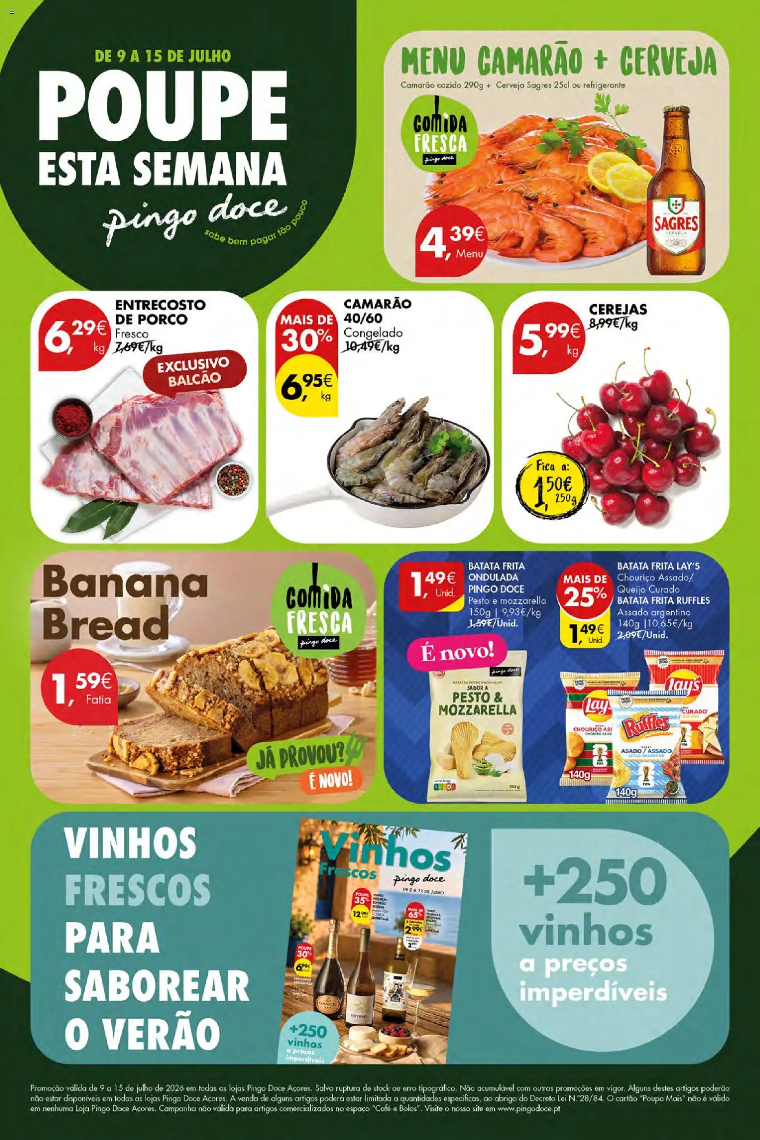 Pré-visualização do folheto da loja Pingo Doce válida a partir de 09/07/2026