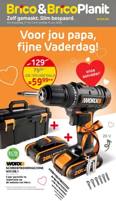 Voorbeeld van Brico Folder van winkel Brico geldig vanaf 27/05/2026