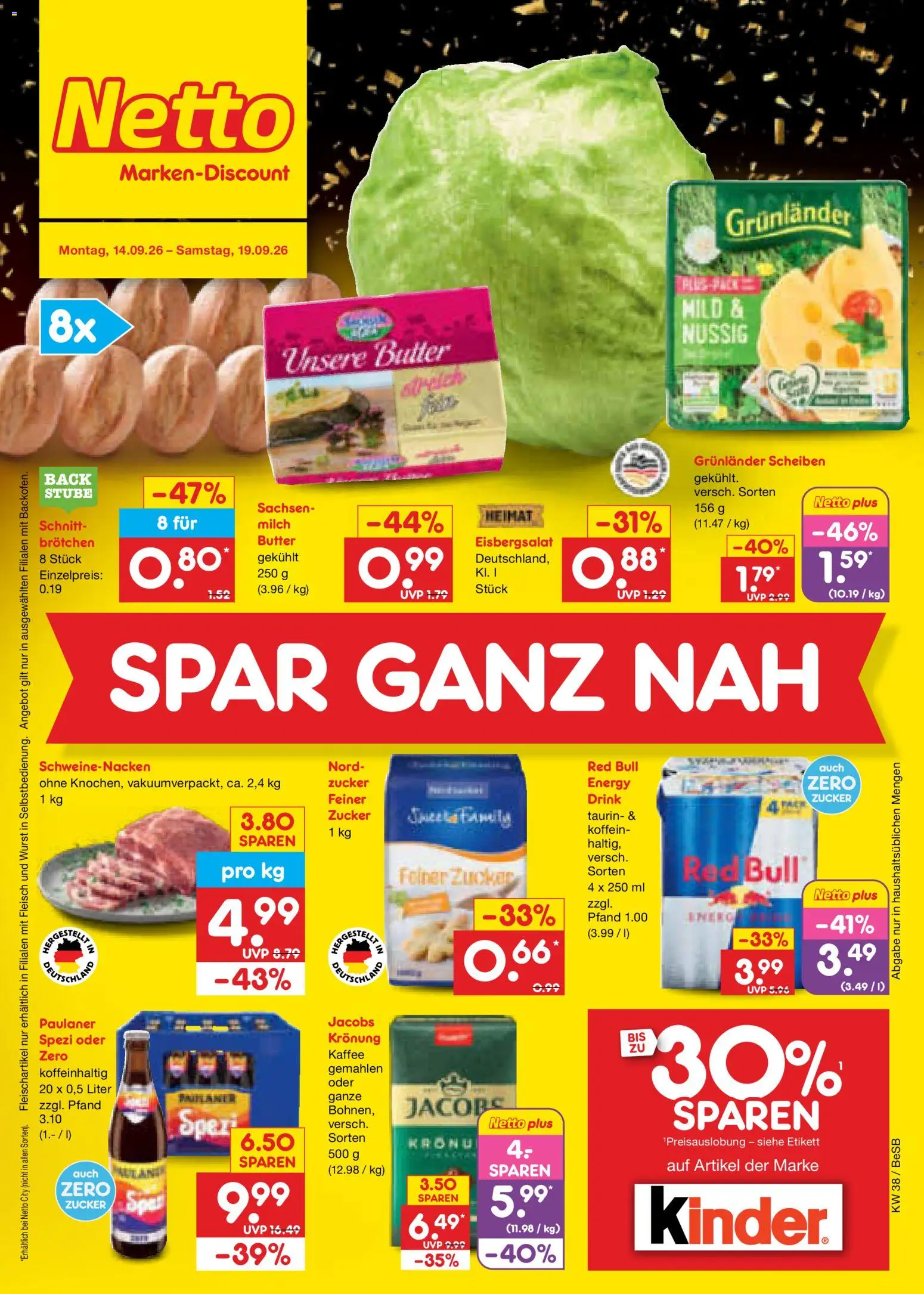 Vorschau von dem Prospekt des Geschäftes Netto Marken-Discount, gültig ab dem 14.09.2026