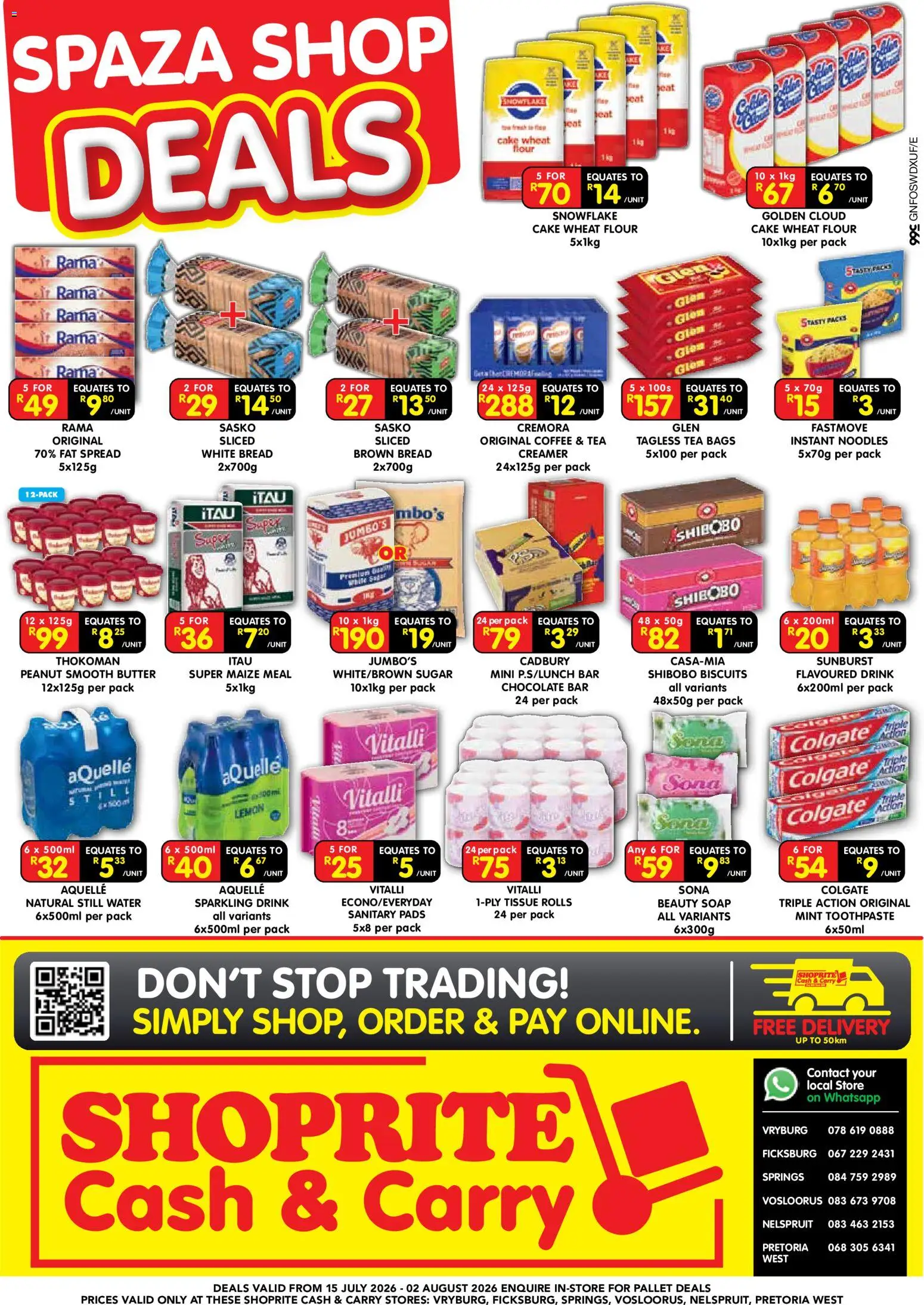 Preview of Shoprite flyer valid from 15/07/2026
