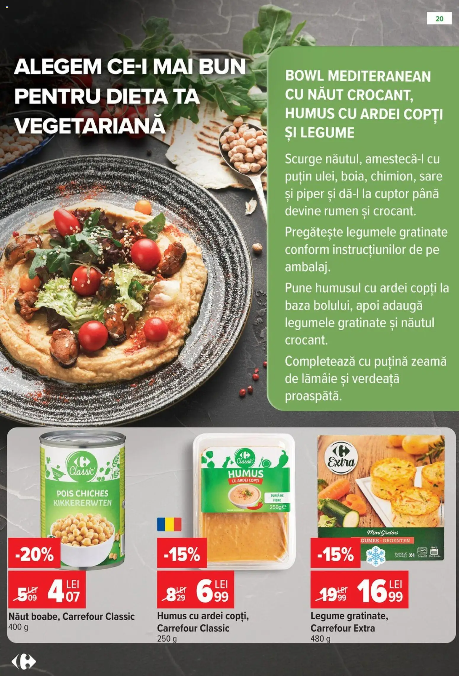 Previzualizarea de cataloage: Carrefour Carrefour Catalog valabil de la 28.10.2026 - Cuptor, Legume, Sare, Ardei, Piper, Lămâie, Verdeață, Carrefour Classic