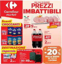Anteprima dell'opuscolo Carrefour volantino Market - Torino dal negozio Carrefour valido da 05/06/2026