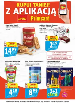 Pogląd gazetki "Prim Market promocje - Primcard" ze sklepu Prim Market ważnej od 23.07.2026