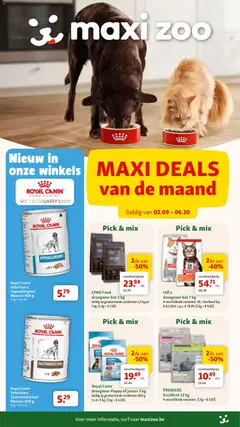 Voorbeeld van Maxi Zoo Folder van winkel Maxi Zoo geldig vanaf 02/09/2026