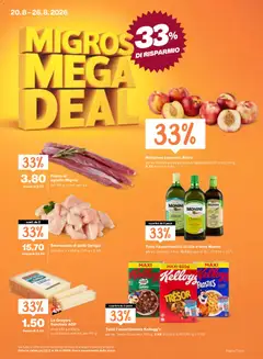 Vorschau des Merkblatts Migros aktionen IT vom Shop Migros gültig von 20.08.2026 bis 26.08.2026