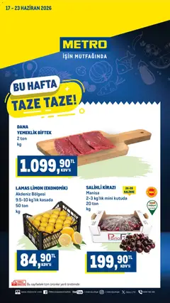 Metro Metro Katalog 17.06.2026 - Broşürünün önizlemesi