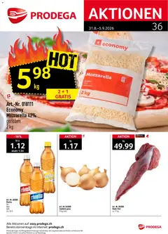 Vorschau des Merkblatts Prodega aktionen vom Shop Prodega gültig von 31.08.2026 bis 05.09.2026
