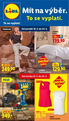 Náhled nabídky: Lidl Lidl leták - Spotřební zboží platný od 18.05.2026