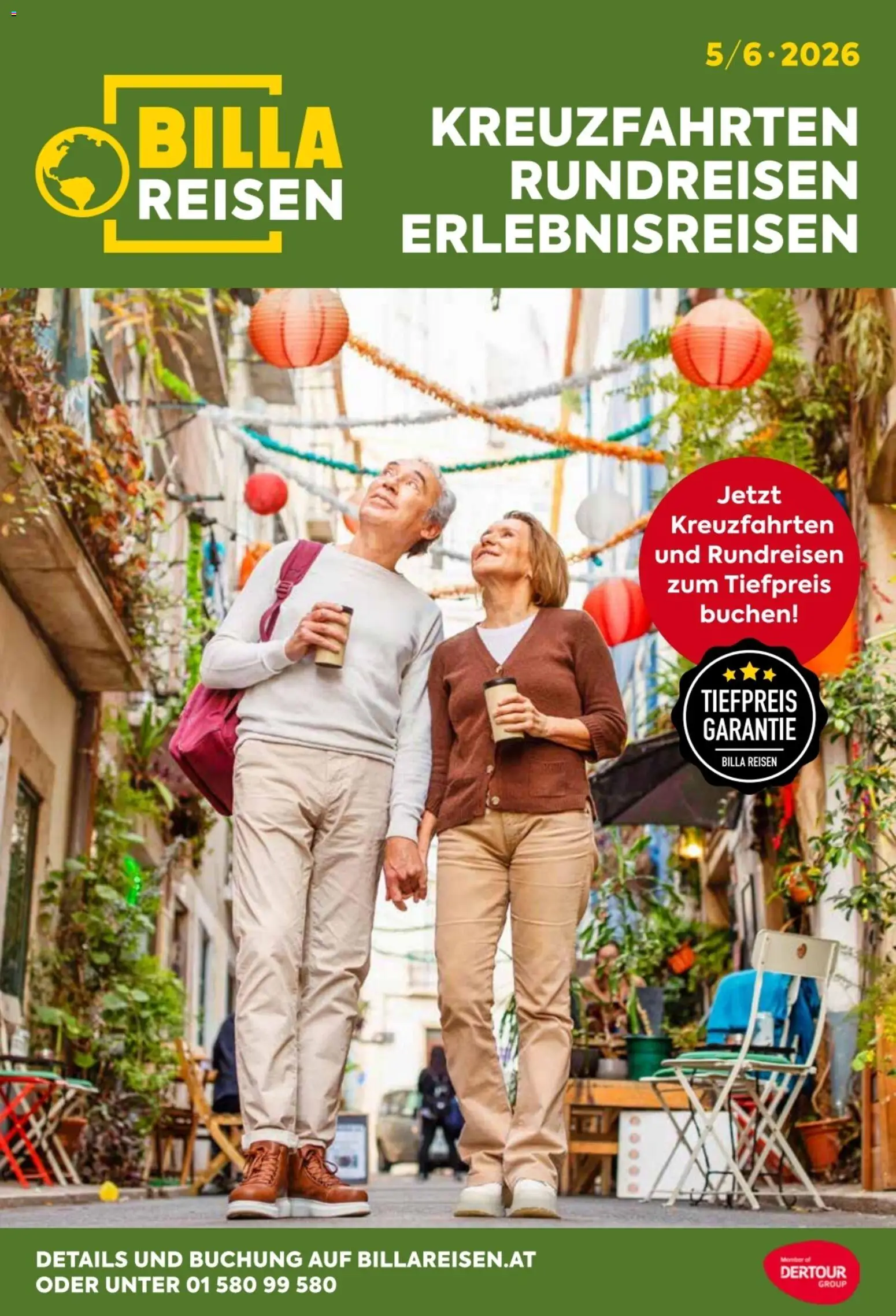 Vorschau der Angebote: Billa Billa - Billa Reise Kreuzfahrten Rundreise Erlebnisreisen gültig ab 18.05.2026