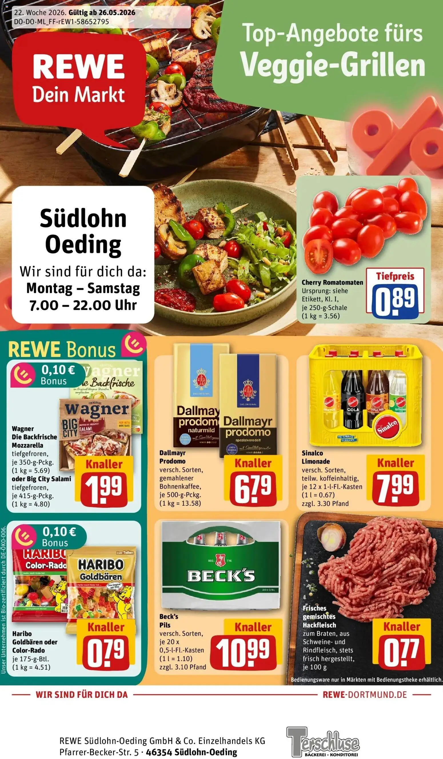 Vorschau von dem Prospekt des Geschäftes Rewe, gültig ab dem 26.05.2026