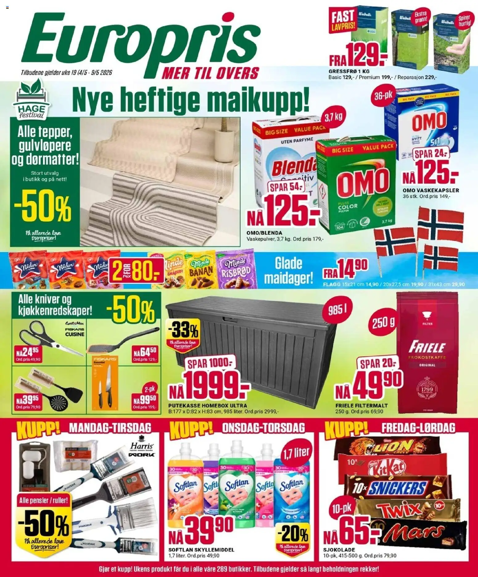 Forhåndsvis Europris kundeavis fra butikk Europris gyldig fra 04/05/2026
