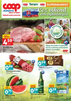 Náhľad COOP Jednota letáku platného od 10.07.2026