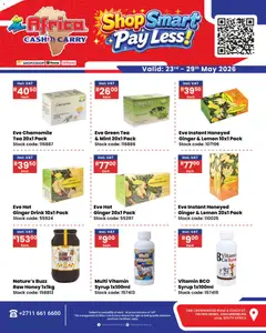 Preview of Africa Cash & Carry flyer valid from 23/05/2026
