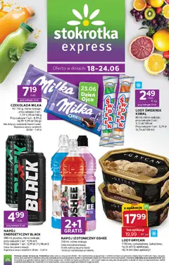 Pogląd gazetki "Stokrotka gazetka - Express" ze sklepu Stokrotka ważnej od 18.06.2026