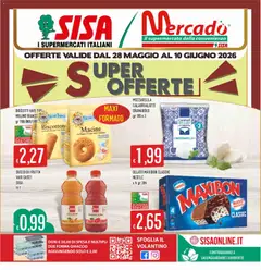 Anteprima dell'opuscolo SISA volantino Mercadò dal negozio SISA valido da 28/05/2026
