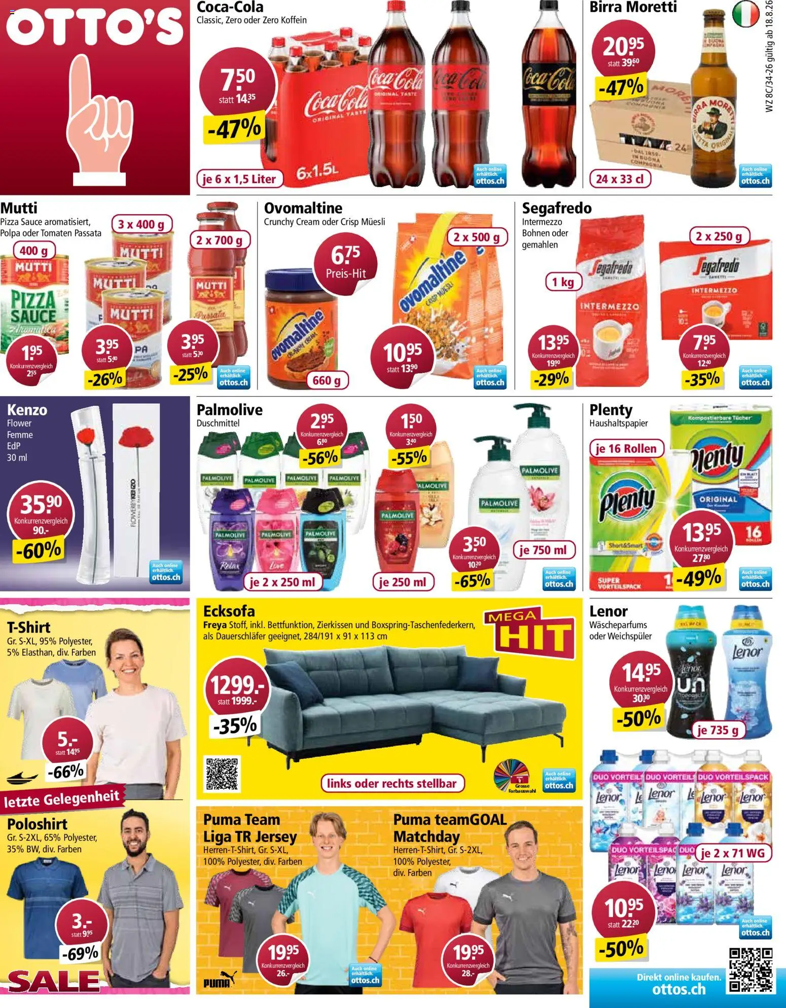 Vorschau des Merkblatts Otto's aktionen vom Shop Otto's gültig von 18.08.2026 bis 24.08.2026