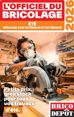 Prévisualisation de Brico Dépôt L'officiel du bricolage du magasin Brico Dépôt formulaire valide 16/06/2026