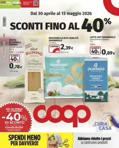 Anteprima dell'opuscolo COOP volantino Legnano dal negozio COOP valido da 30/04/2026