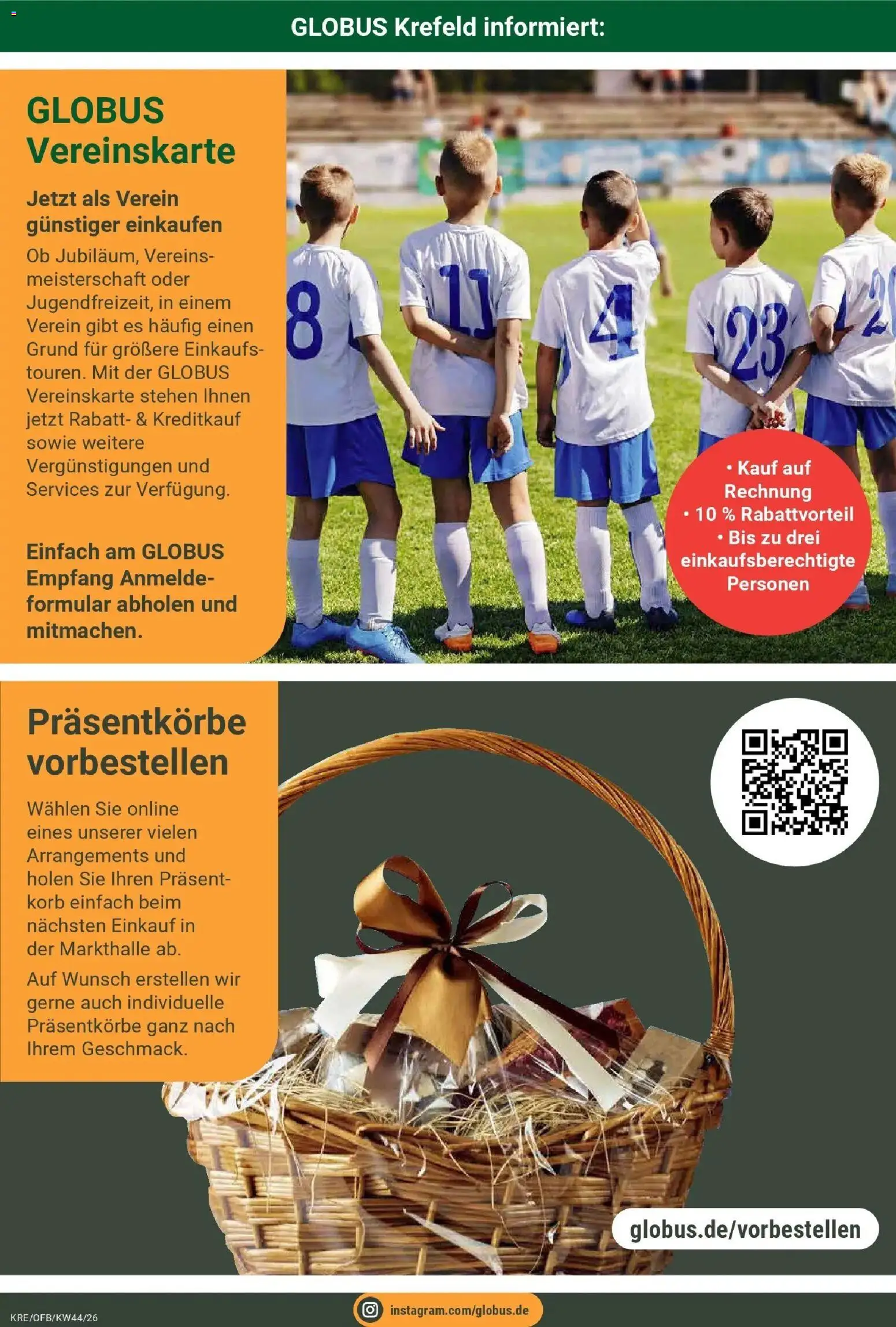 Vorschau von dem Prospekt des Geschäftes Globus, gültig ab dem 26.10.2026