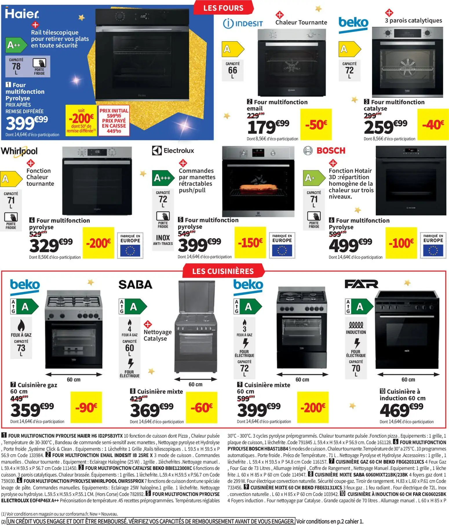 Prévisualisation de Conforama catalogue du magasin Conforama formulaire valide 27/10/2026